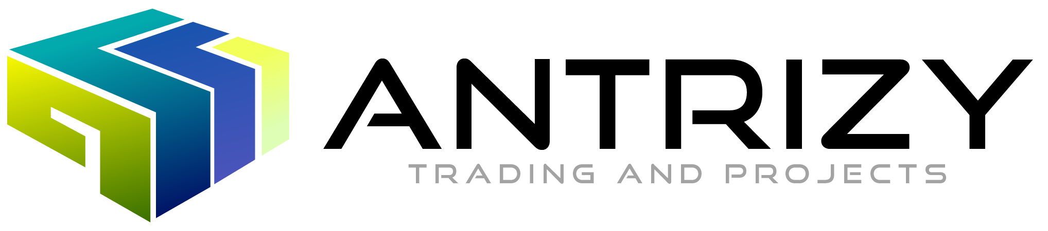 Antrizy logo Grayscale